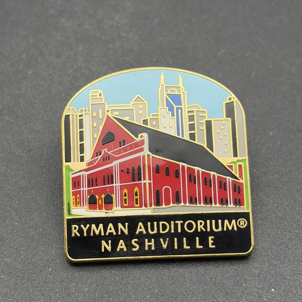 Ryman Auditorium Nashville Tennessee Lapel Hat‎ Pin